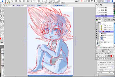ComicStudioでお絵描き