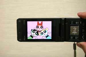 A5526Kで動画再生中
