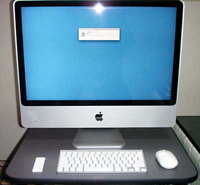 iMac セットアップ中‥‥